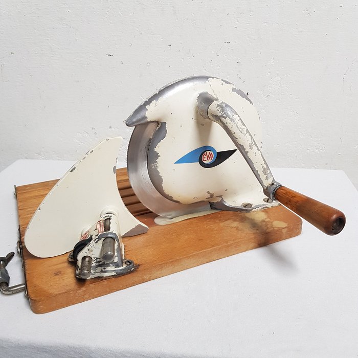 EVA - 面包切片机/带手摇切条机 - 木, 钢材（不锈钢）