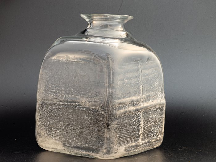 Christer Sjögren - Lindshammar - Nagy váza - magasság 25 cm - Üveg