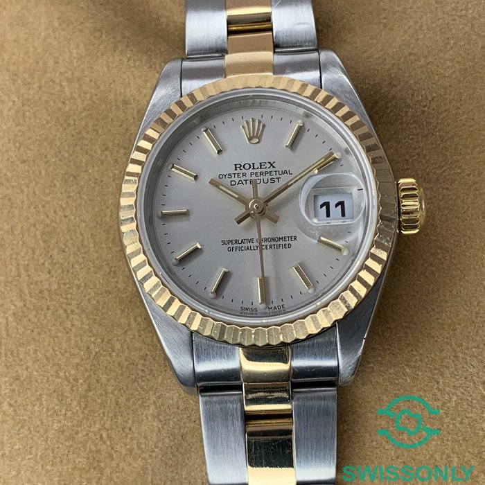 Rolex - Lady-Datejust, Silver Dial, Two 