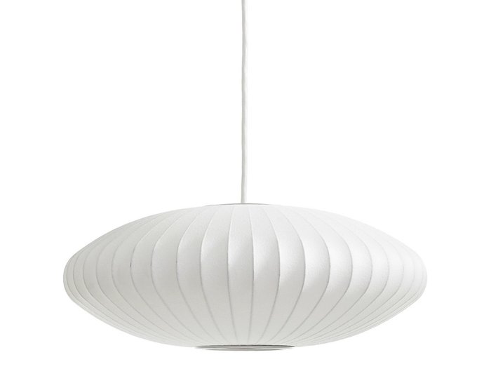Modernica Los Angeles George Nelson - Plafondlamp (1) - Bubble lamp - plastic, staal