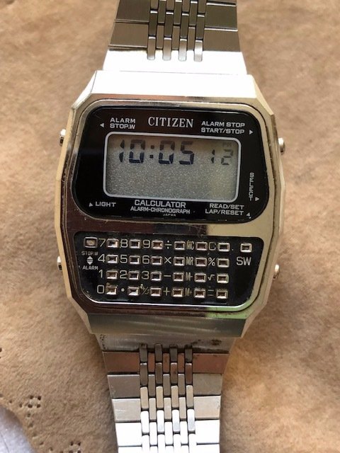 Citizen - Calculator/Chronograp/Alarm - SF-8-U - Mænd - 1970-1979