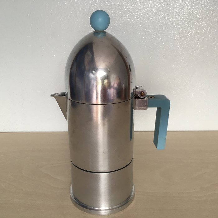 Aldo Rossi - Alessi - Flame espresso coffee maker - Aluminium
