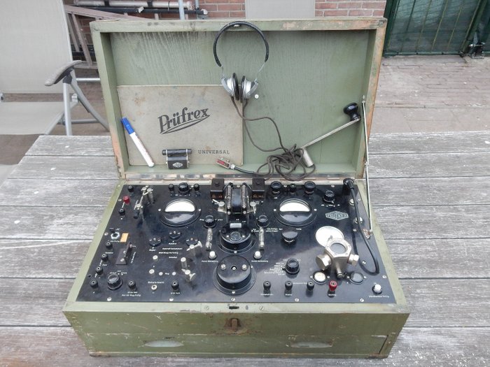 Extensive Prüfrex Universal ignition test case - Prufrex - Universal - 1950