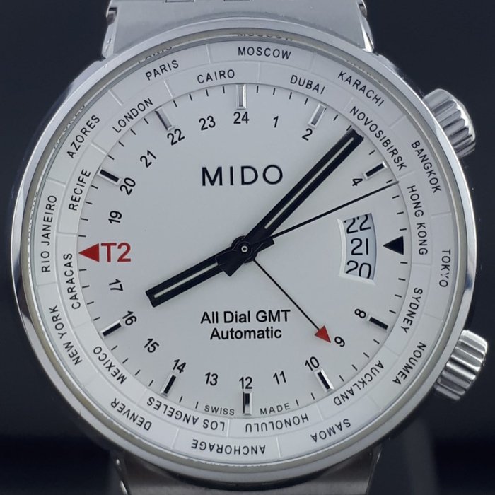 Mido - All Dial GMT Automatic  - 8350 - 男士 - 2011至今