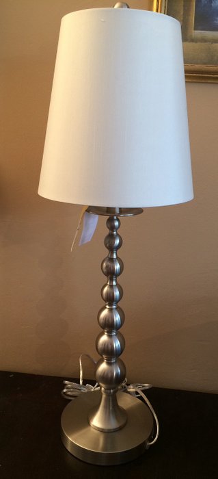 Ralph Lauren  - Lampa - Stacked Ball Silver Chrome Nickel Signed