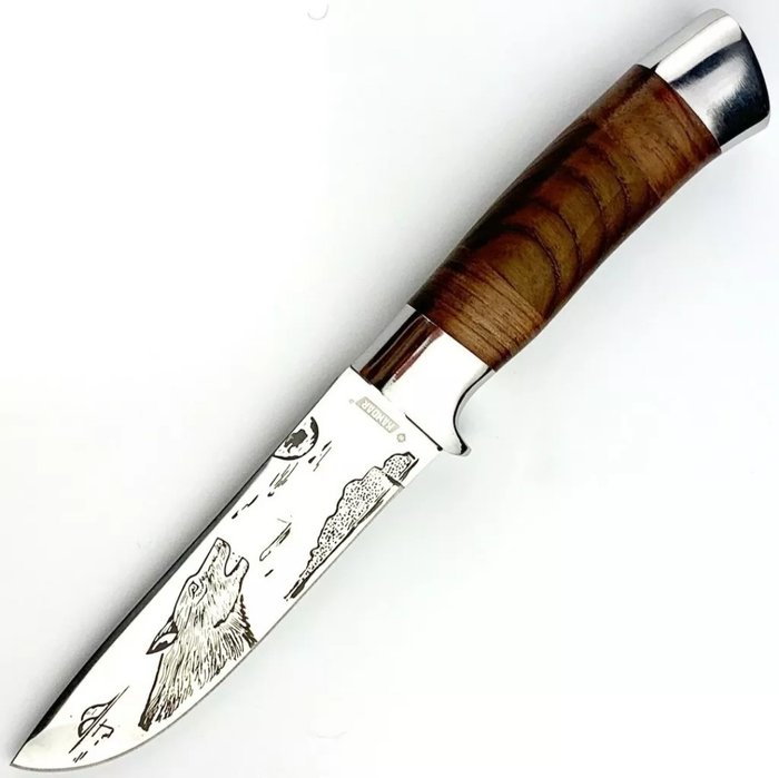Poland - Kandar - Kandar - Kandar Survival Knife Wolf Jagdmesser Reisemesser 440C Edelstahl  - Knife, Pocket Knife