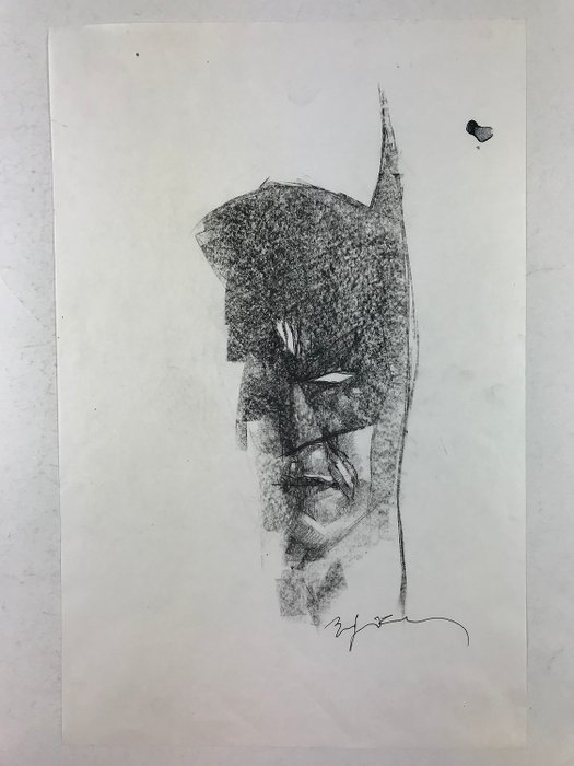 Bill Sienkiewicz - Original drawing - Batman - The Dark Knight