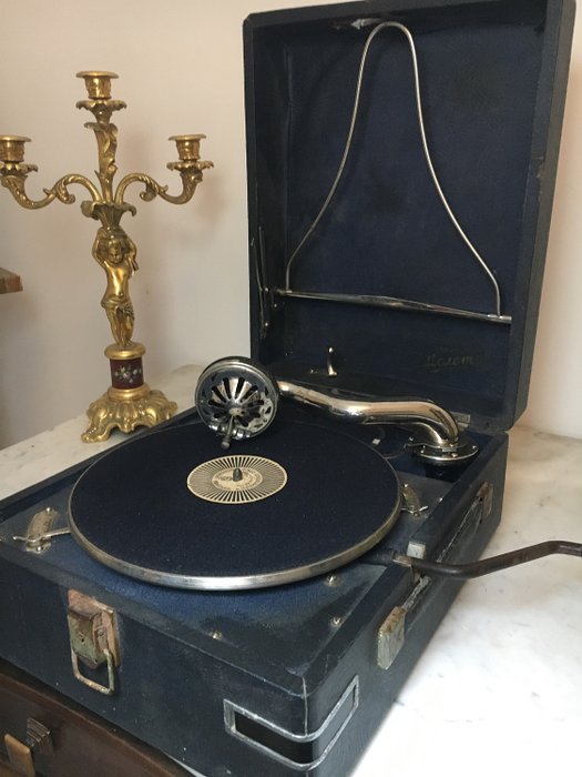 Grammofono anni 40/50 - Manuale  - 78 rpm Grammophone player