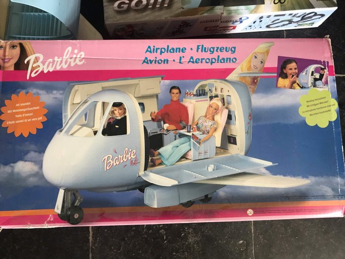 Mattel - Poupée Barbie avion airplane mattel 1999 color blue - Catawiki