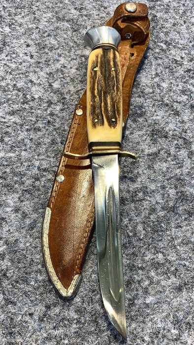 Germany - German Hunting Knife KIENEL & PIEL  SOLINGEN 1920s-30s - Excellent Condition - Hunting - Knife