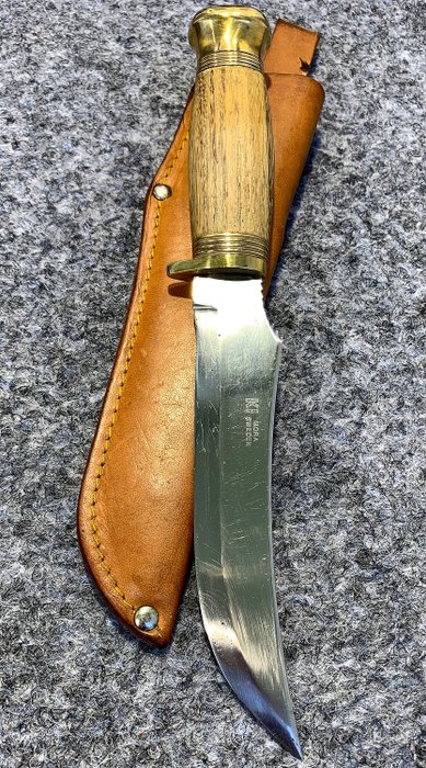 Svezia - Rare KJ MORA Hunting Knife SKINNER - 1960s - Hunting - Coltello