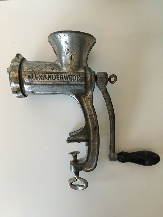 Alexanderwerk - 超过100岁的古董肉碎肉机 (1) - 铁（铸／锻）