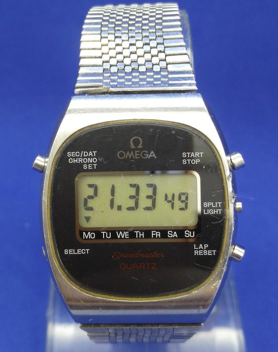 Omega - Speedmaster LCD Quartz - Ref. 186.0005 - Bărbați - 1970-1979
