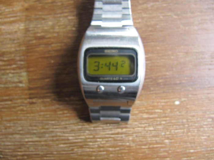 Seiko - 0624-5009 LEMON FACE LC Quartz LCD Digital watch - 0624-5009 - Uomo - 1970-1979