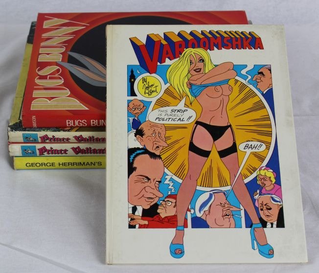 Varoomshka - Bugs Bunny - Prince Valiant 1 + 2  - Krazy Kat - 5x - Eerste druk - (1972/1990)