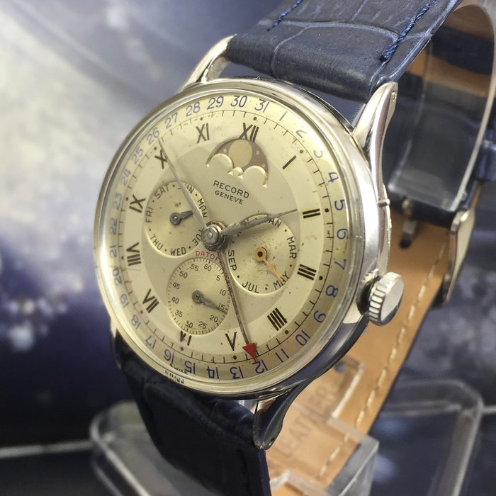 Record - Datofix Triple Date Moonphase - 