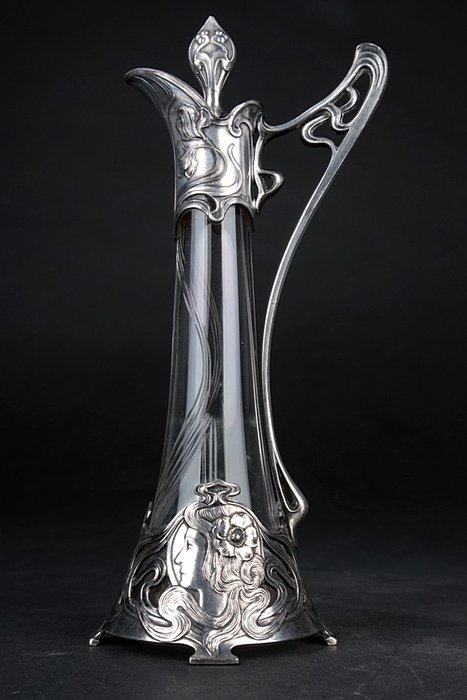Plewkiewicz  - 新藝術風格的玻璃水瓶