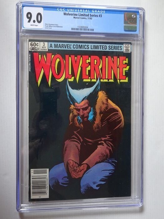 Wolverine Limited Series #3 - "Loss!" Stunning high grade solo Wolverine comic. - Softcover - Eerste druk - (1982)