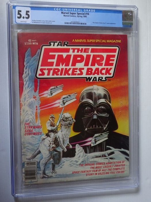 Marvel Super Special #16 - "The Empire Strikes Back!" lovely Star Wars magazine. - Softcover - Eerste druk - (1980)