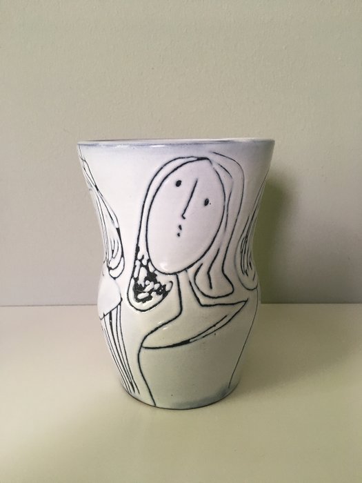 Jacques Innocenti Vallauris - Vase - Töpferware