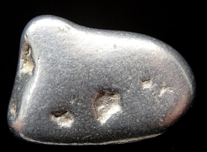 Pepita de platina natural muito rara de Gaints 9,635ct - 19.3×12.8×5.24 mm - 1.927 g