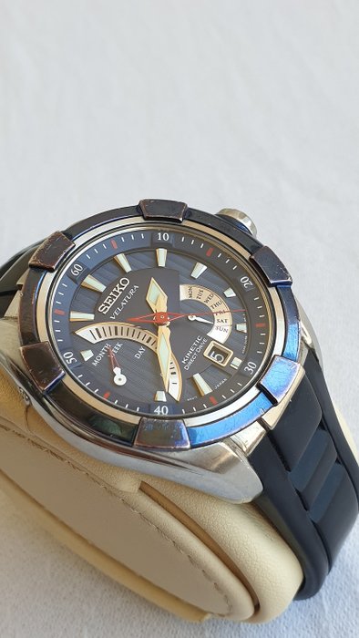 Seiko - "NO RESERVE PRICE" Velatura - Kinetic - Direct Drive - Reference 5D44-0AH0 - Heren - 2014 - Present