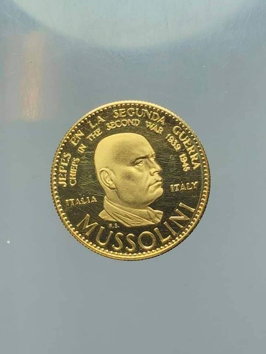 Italia - Medaglia Mussolini  - Oro