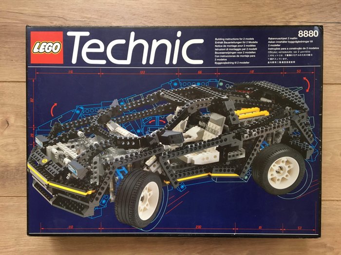 LEGO - 技术 - 8880超级跑车