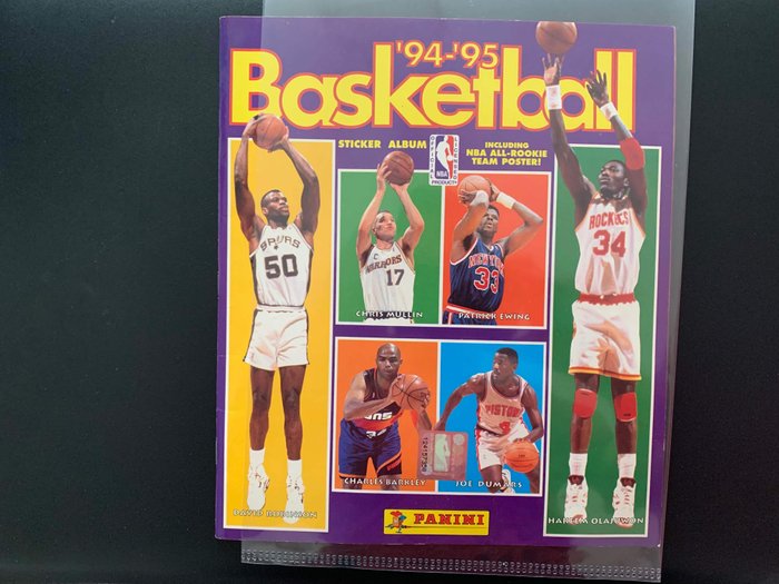 帕尼尼 - 完整套件 Album Panini - NBA Basketball 94/95 - 1994