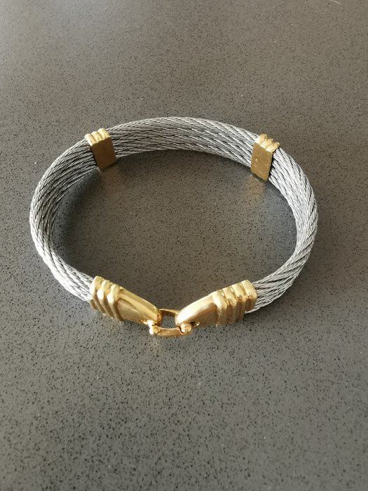 FRED - 18 kt. Steel, Yellow gold - Bracelet