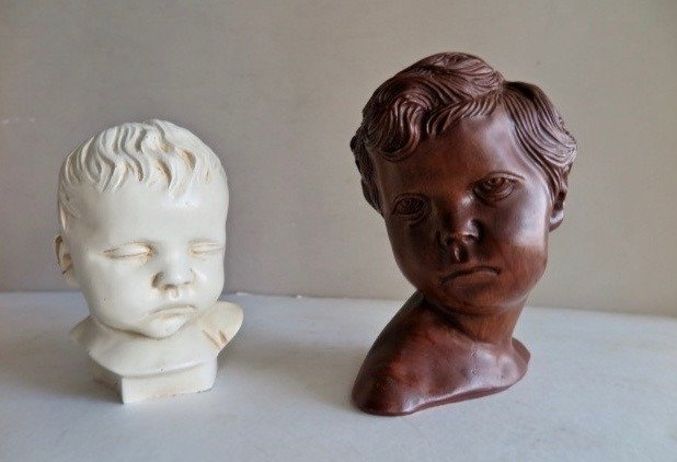 Gebroeders van Paridon  - Sculpture, Bébé et pavé (2)