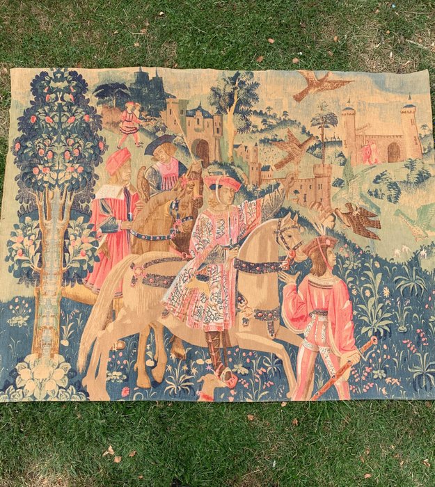 Georges Boitard et André Demay - Ateliers de Rambouillet  - 挂毯 - 亚麻，羊毛，棉，fibranne