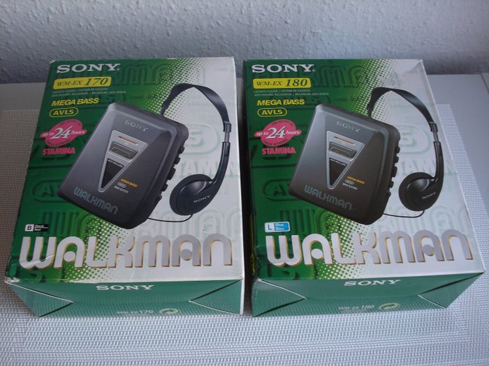 Sony - WALKMAN WM-EX170 / EX180 - Vários modelos - Walkman