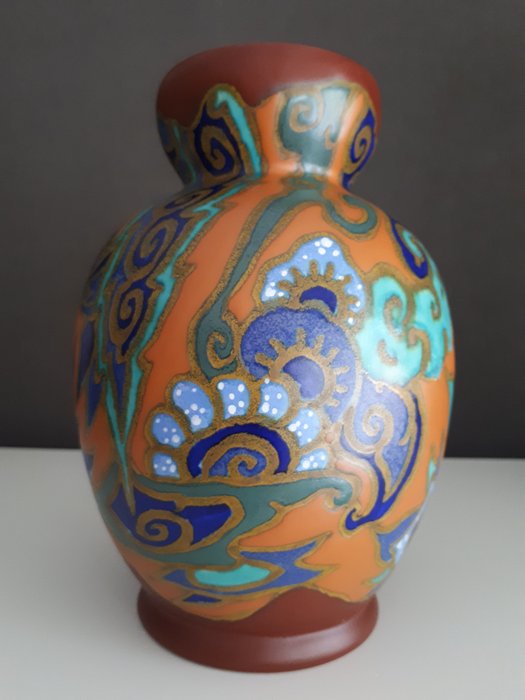 Decor Breetvelt  - Plateelbakkerij Zuid Holland  - Vase - keramik
