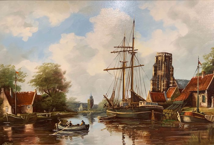 CH Diemer - Hollands havengezicht