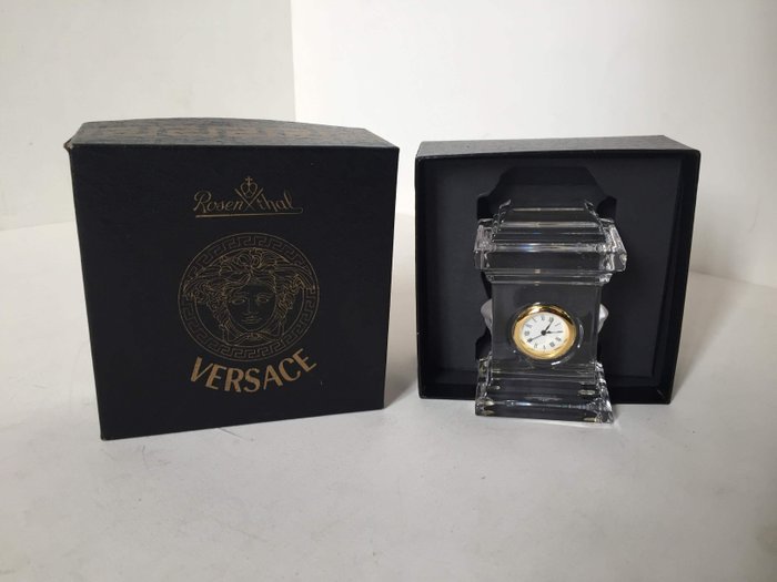 Versace - Rosenthal - Zegar stołowy - Kryształ