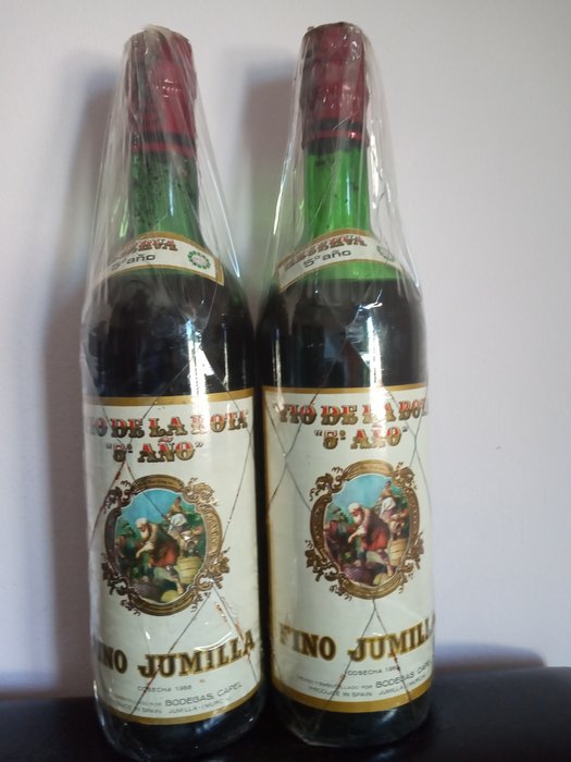 1968 Tío de la Bota 5° Año, Bodegas Capel - Jumilla Reserva - 2 Botellas (0,75 L)