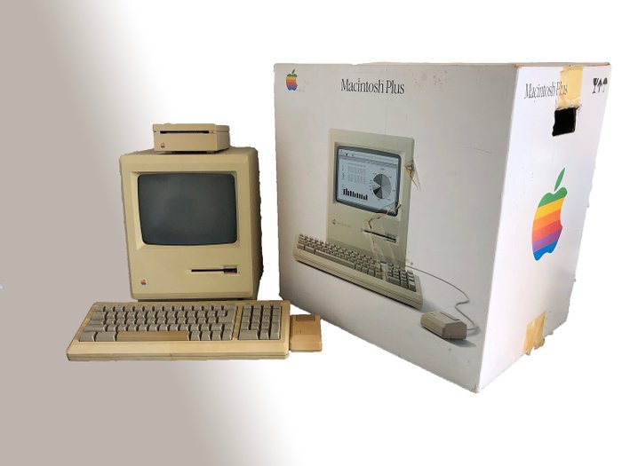 Apple Macintosh Plus - 麥金塔電腦 - 帶原裝盒