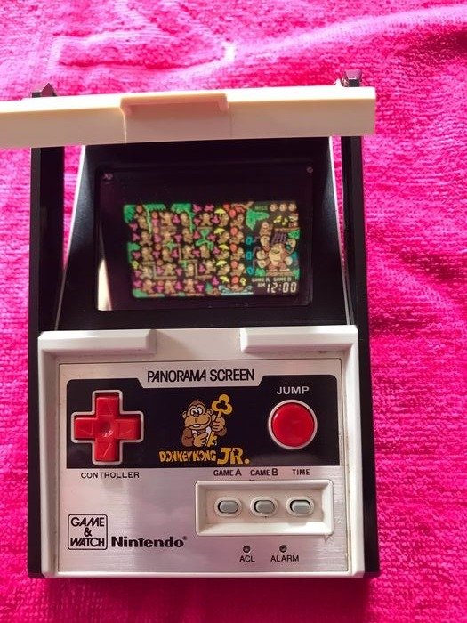 Nintendo Game & Watch - Panorama Screen - Donkey Kong Jr. - Miniconsola LCD