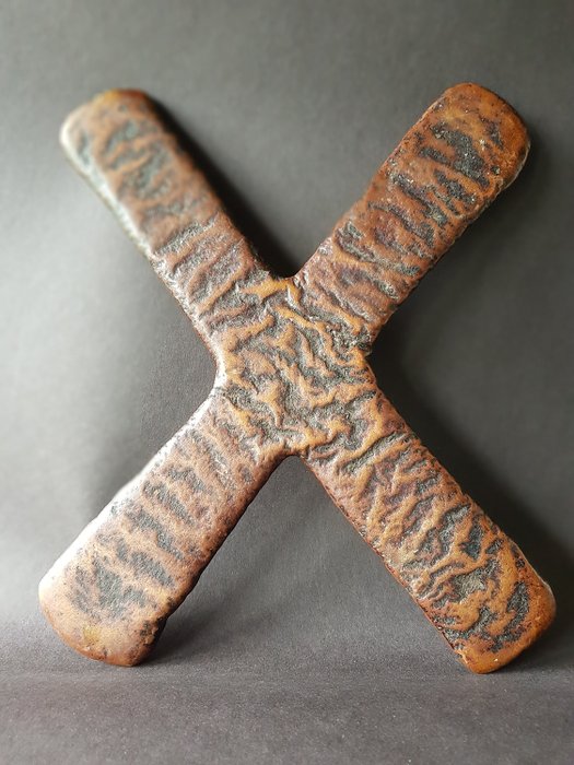 加丹加十字架 - 铜 - Handa - 刚果人民 - 刚果 