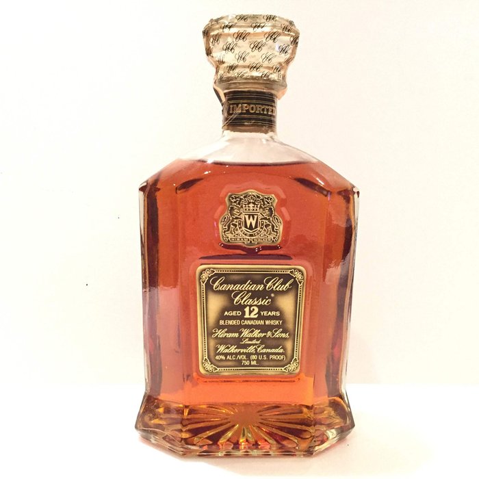 Canadian Club Classic 1977 12 years old - Official bottling - 750ml