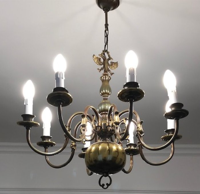 Chandelier, The two-headed eagle or two-headed eagle symbol Freemason