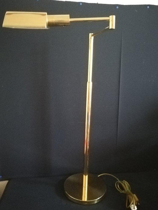 Nautical Floor Lamp Adjustable In, Alsy Brass Floor Lamp