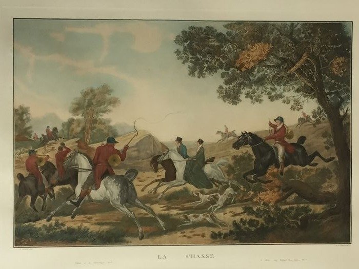 Antoine Charles Horace Vernet known as Carle Vernet - La Chasse