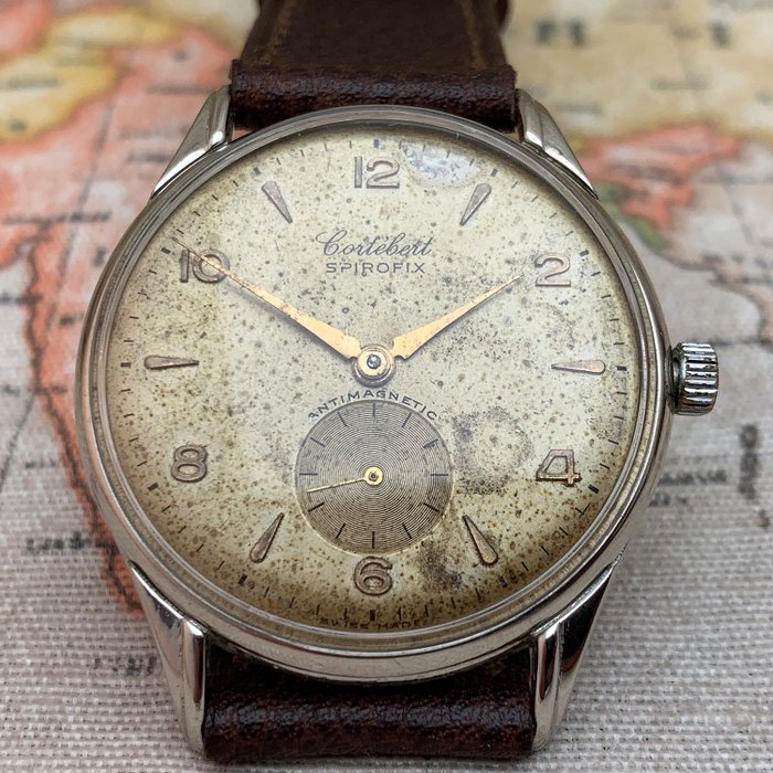 Cortébert - Spirofix - Oversized gentlemens watch - Férfi - 1950-1959