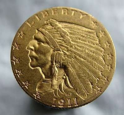 USA - 2,5 Dollar 1911 Indian Head - Guld