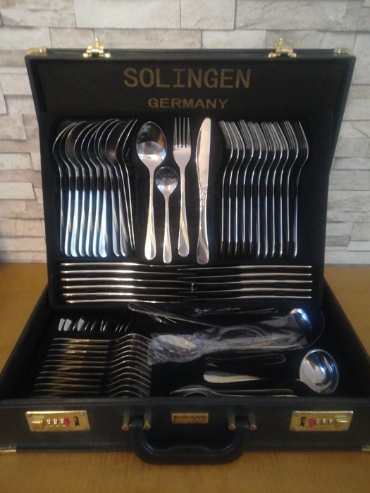 Solingen Germany cutlery set 72 pieces: Stainless steel - Unknown