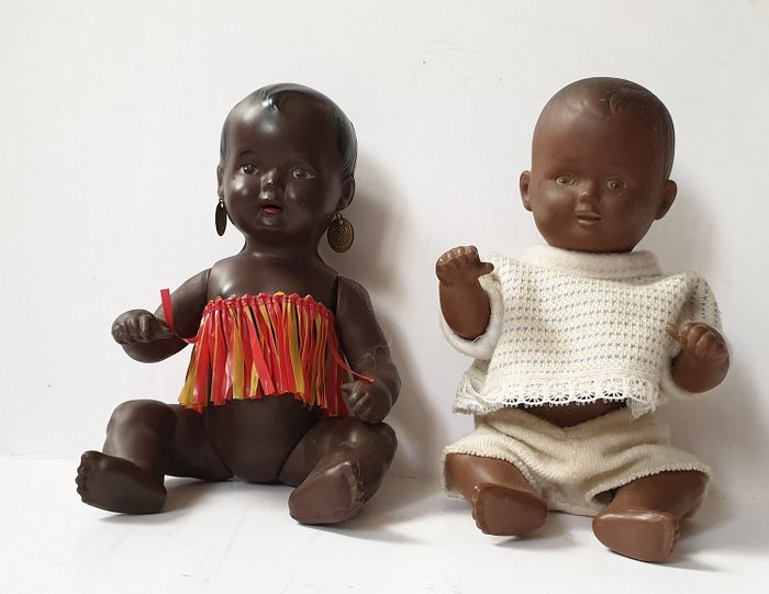 Schildkröt - Puppe Donker gekleurde popjes - 1950-1959