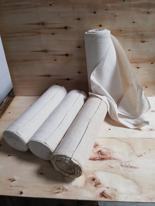 Cloth rolls (truscelli) (4) - Folk Art - Cotton, Linen - mid 20th century