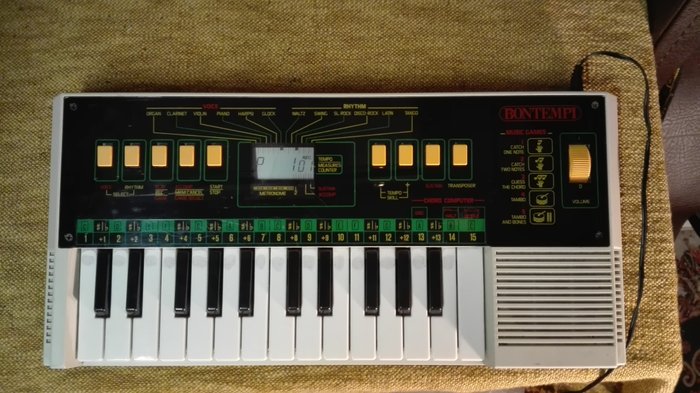 Bontempi Giugiaro design - HT 313.10 - Elektronisch orgel, analoge drummachine en arrangeur - Italië - 1983